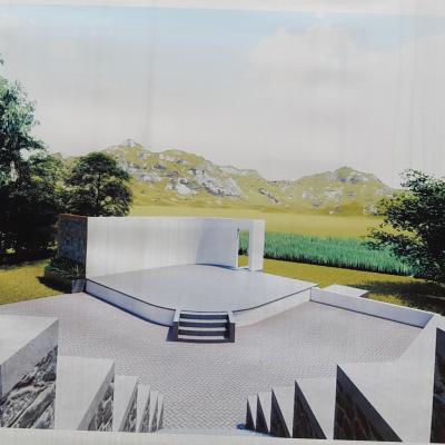 Air -Theater building ceremony